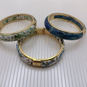 Three Florentine bangle bracelets made in Italy 🇮🇹